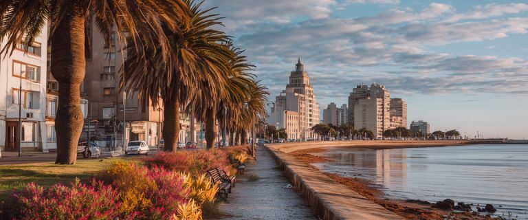 Concept art of an article about Uruguay Citizenship by Investment: Montevideo, Uruguay (AI Art)