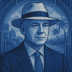 Client avatar in Art Deco style