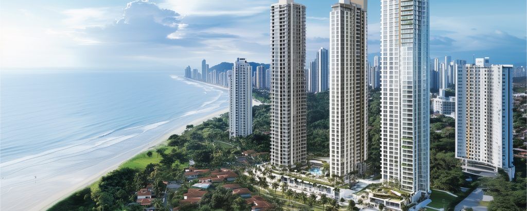 Concept art of an alert about Good Foreign Real Estate Property, Nice Real Estate in Panama (AI Art)